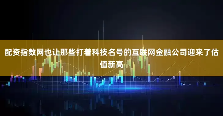 配资指数网也让那些打着科技名号的互联网金融公司迎来了估值新高