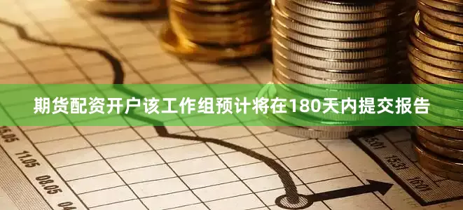期货配资开户该工作组预计将在180天内提交报告